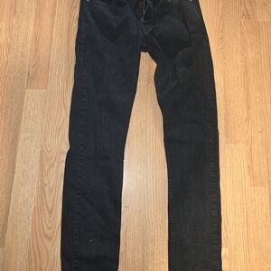 Levi's Black 512 Slim Fit Denim Jeans